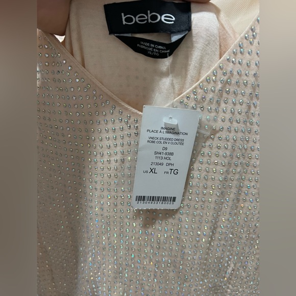 Bebe vintage diamond dress XL - Picture 6 of 7
